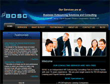 Tablet Screenshot of boscinc.net